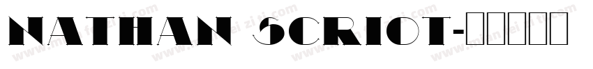 nathan scriot字体转换